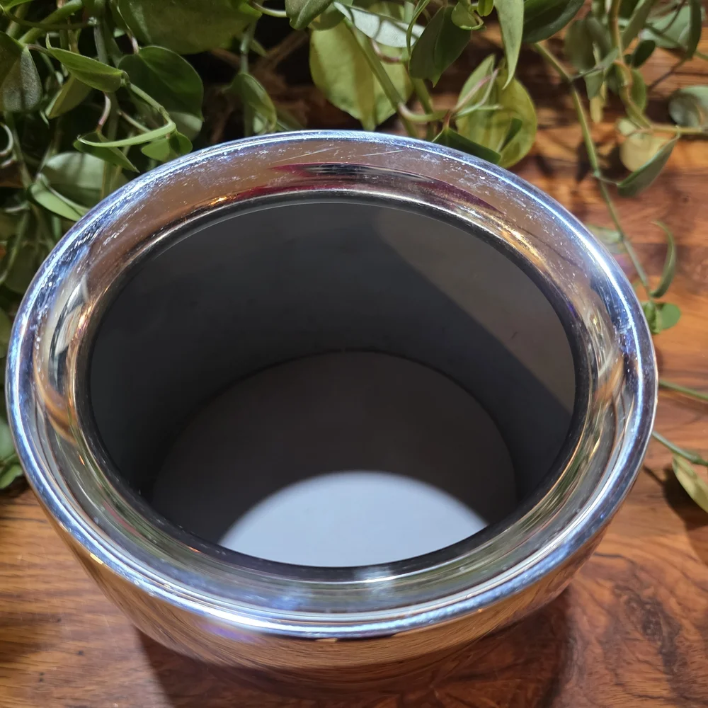 Williams Sonoma Silver Utensil Holder